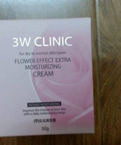 kem duong 3w clinic flower effect extra moisturizing cream 4