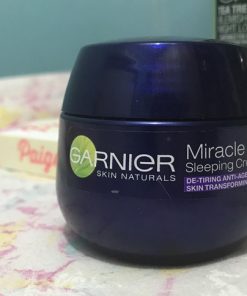 kem duong da garnier miracle anti fatigue sleeping cream 4