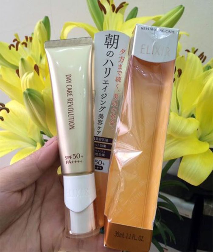 Kem dưỡng ngày Shiseido Elixir White Day Care Revolution SPF 50/PA +++