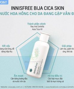 nuoc hoa hong cham soc da mun da nhay cam innisfree bija cica skin 4