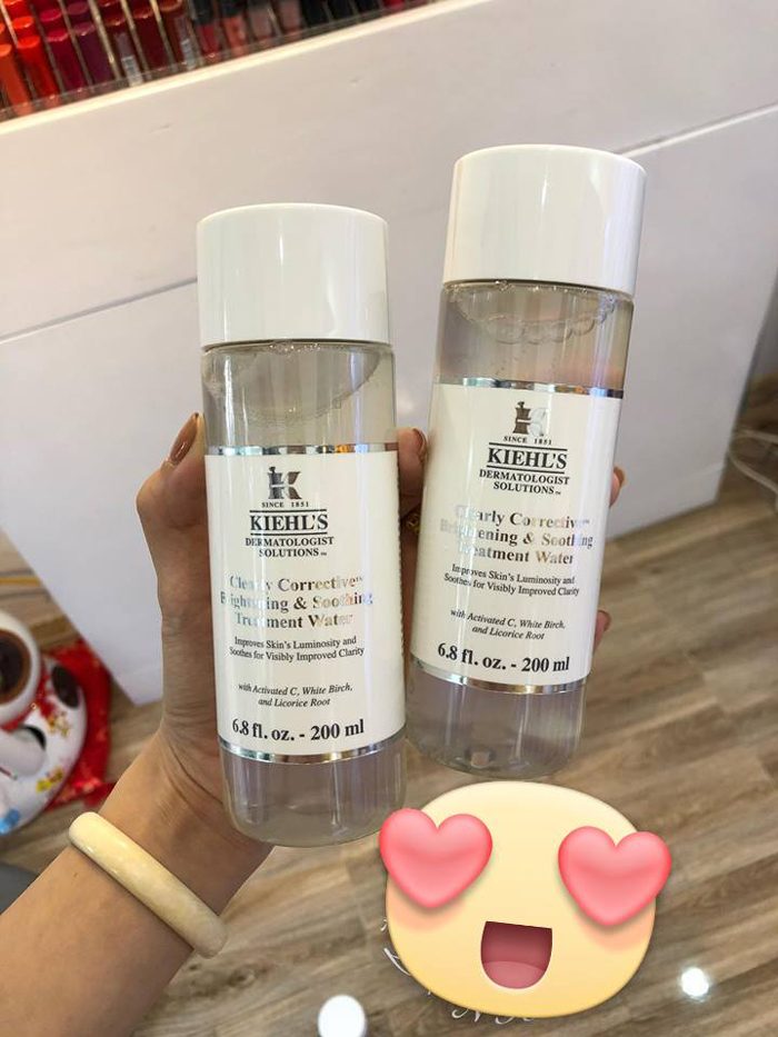 Nước thần Kiehl’s Clearly Corrective™ Brightening & Soothing Treatment Water