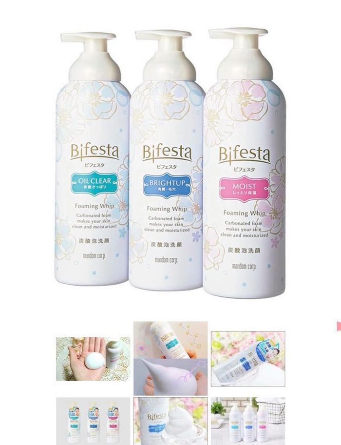 Sữa Rửa Mặt Bifesta Foaming Whip