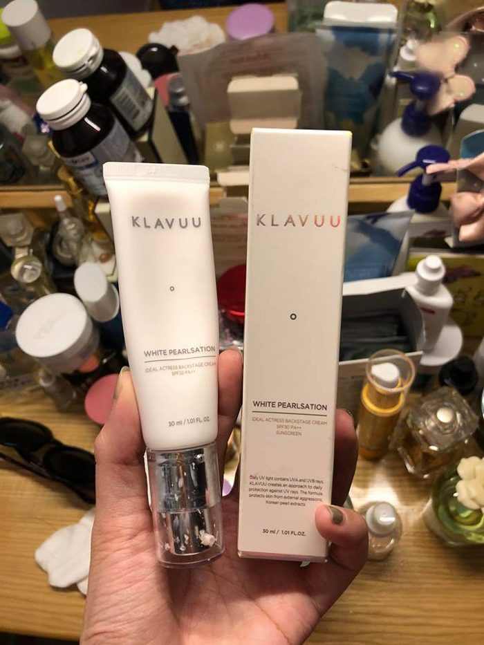 Kem lót KLAVUU White Pearlsation Ideal Actress Backstage Cream