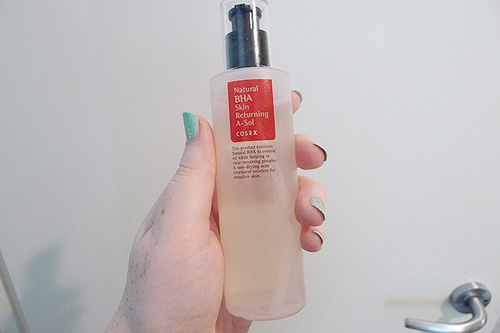 Nước hoa hồng COSRX Natural BHA Skin Returning A-So