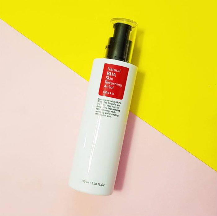 Nước hoa hồng COSRX Natural BHA Skin Returning A-So