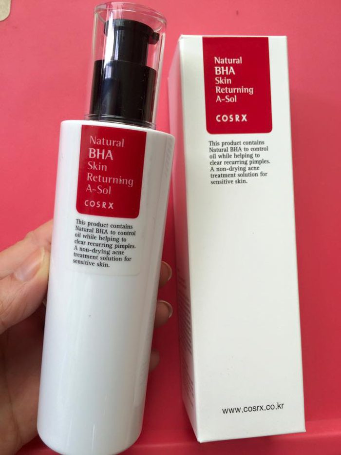 Nước hoa hồng COSRX Natural BHA Skin Returning A-So