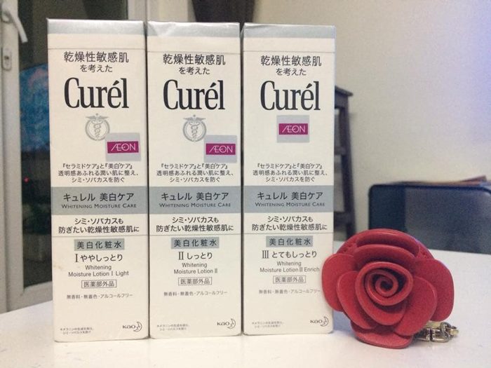 Nước hoa hồng curel whitening moisture lotion iii