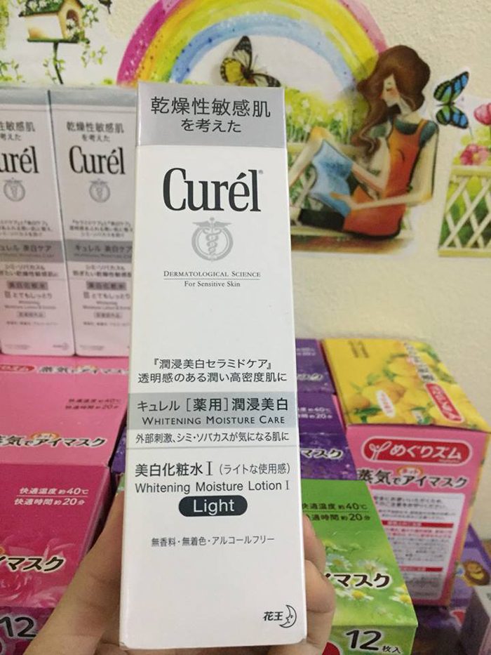 Nước hoa hồng curel whitening moisture lotion iii