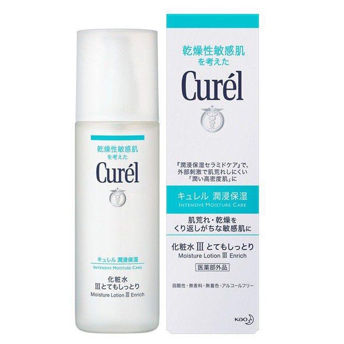 Nước hoa hồng curel whitening moisture lotion iii