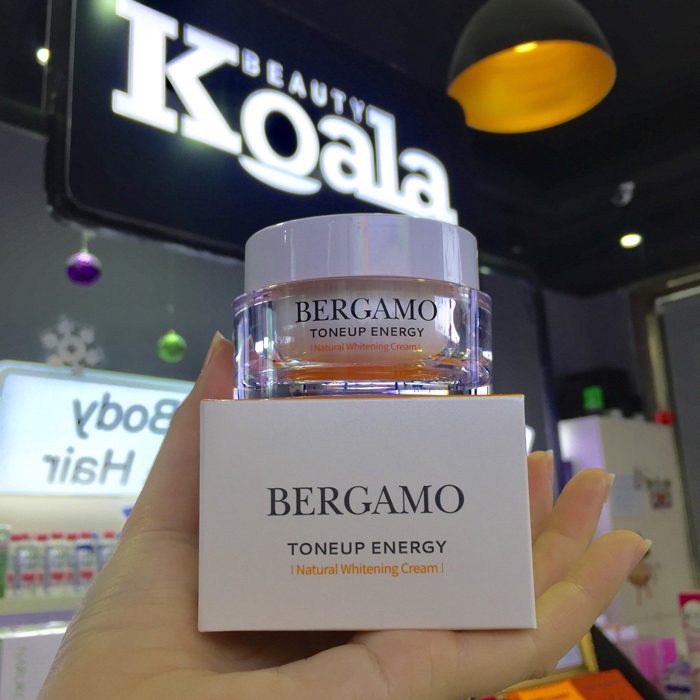 Kem Bergamo Tonerup Energy Natural Whitening Cream