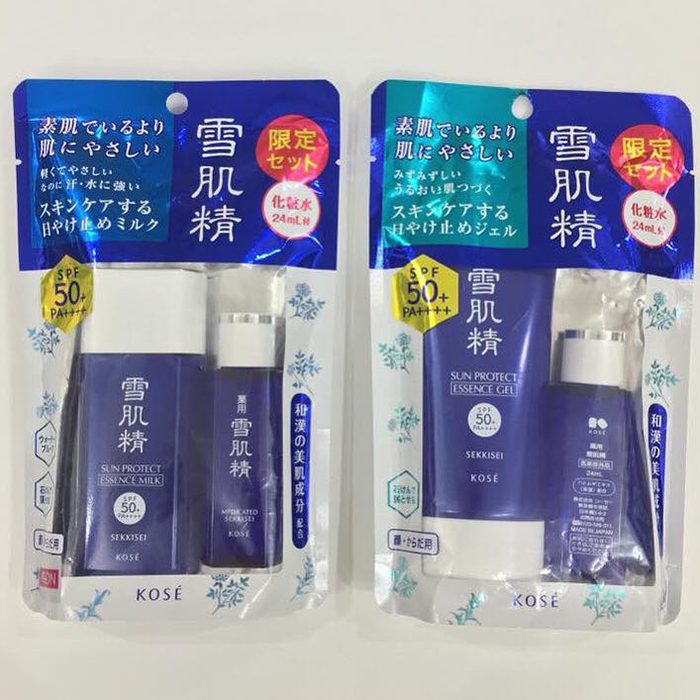 Kem chống nắng Kose Sekkisei White UV Gel/Milk SPF50+/PA++++