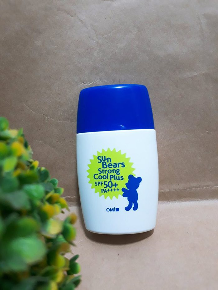 kem chống nắng Omi Sun Bears Strong Cool/ Super Plus SPF 50+ PA ++++