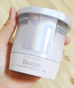 Kem Coréana Biocos Premium White Pearl Tone Up Cream