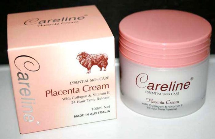 kem nhau thai cuu careline placenta cream with collagen vitamin e
