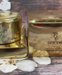 kem duong kich trang beicos peptide honey tone up cream 50g 3