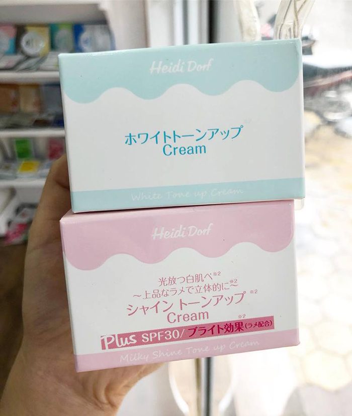 Kem trắng da HEIDI DORF WHITE TONE UP CREAM