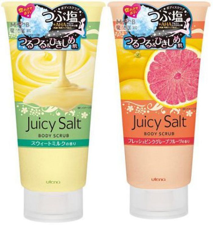 Muối Tắm Tẩy Da Chết Utena Juicy Salt Body Scrub