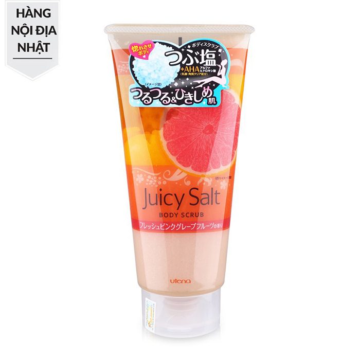 Muối Tắm Tẩy Da Chết Utena Juicy Salt Body Scrub