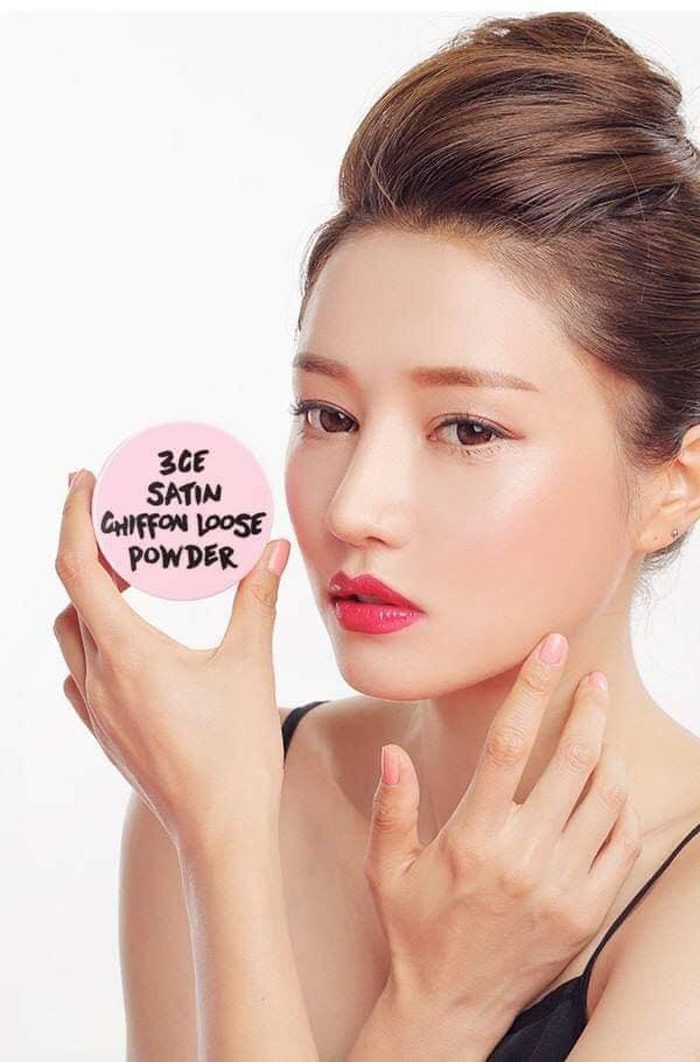 Phấn Bột 3CE Satin Chiffon Loose Powder