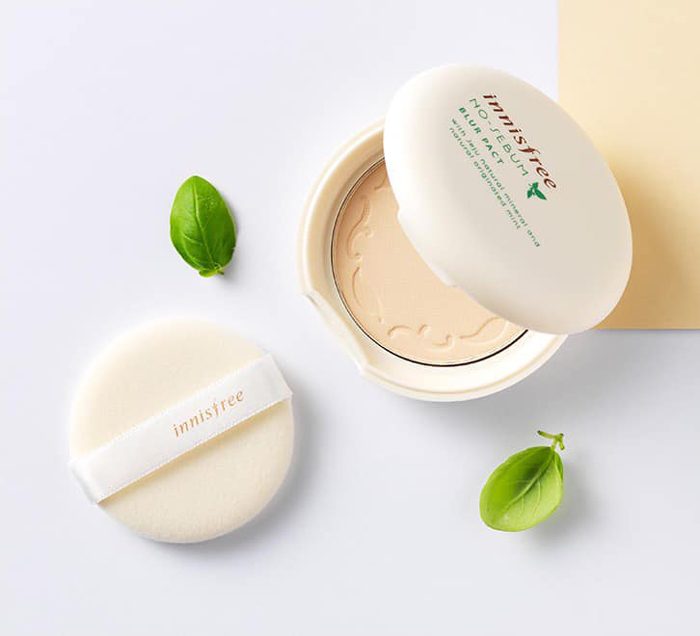 Phấn phủ Innisfree No Sebum Blur Pact