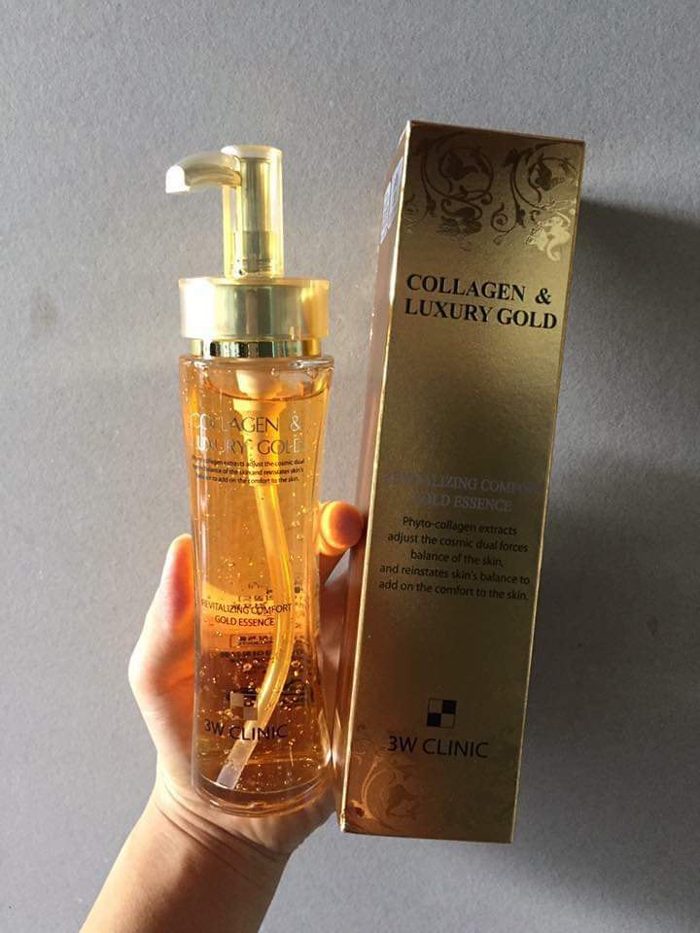 Tinh chất dưỡng da Collagen & Luxury Gold cao cấp 3w Clinic