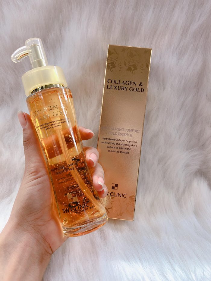 Tinh chất dưỡng da Collagen & Luxury Gold cao cấp 3w Clinic