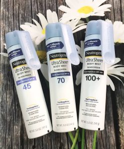xit chong nang neutrogena ultra sheer body mist sunscreen spf 70 100 5