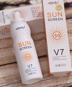Xịt chống nắng SunScreen V7 Magic Flowers SPF 50+