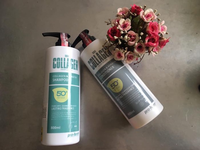 Dầu gội Pro-ferm Collagen & Keratin