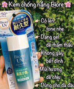 kem chong nang Biore UV Aqua Watery 4