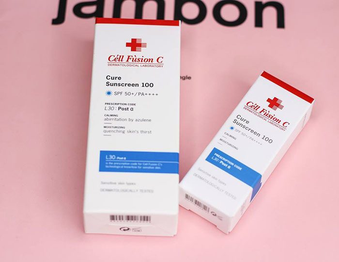 kem chong nang Cell Fusion C Cure 3
