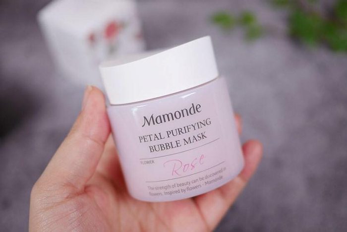 mat na sui bot mamonde petal purifying bubble mask 5