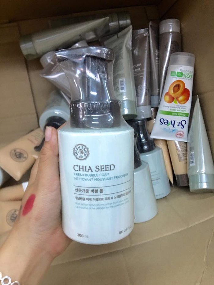 sua rua mat TheFaceShop Chia 8
