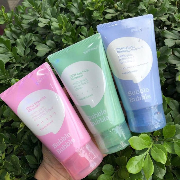Sữa rửa mặt The Face Shop Bubble Bubble Foaming Cleanser