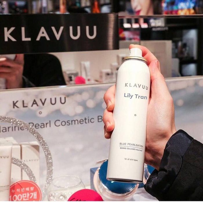 xit khoang klavuu blue pearlsation marine collagen aqua mist 2