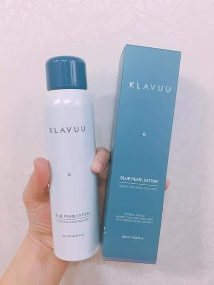 xit khoang klavuu blue pearlsation marine collagen aqua mist 3