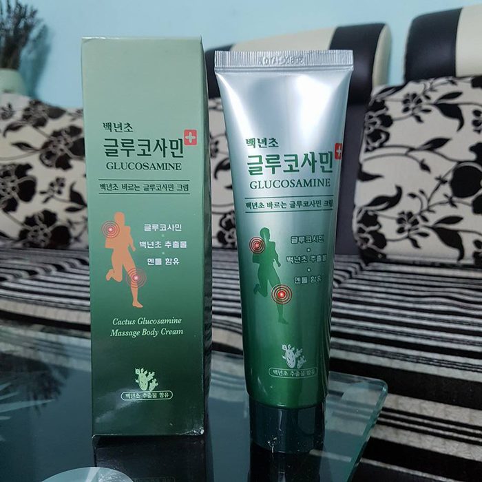 dau lanh cactus glucosamine massage body cream 1