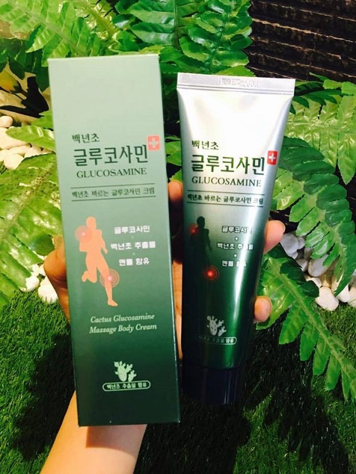 dau lanh cactus glucosamine massage body cream 10