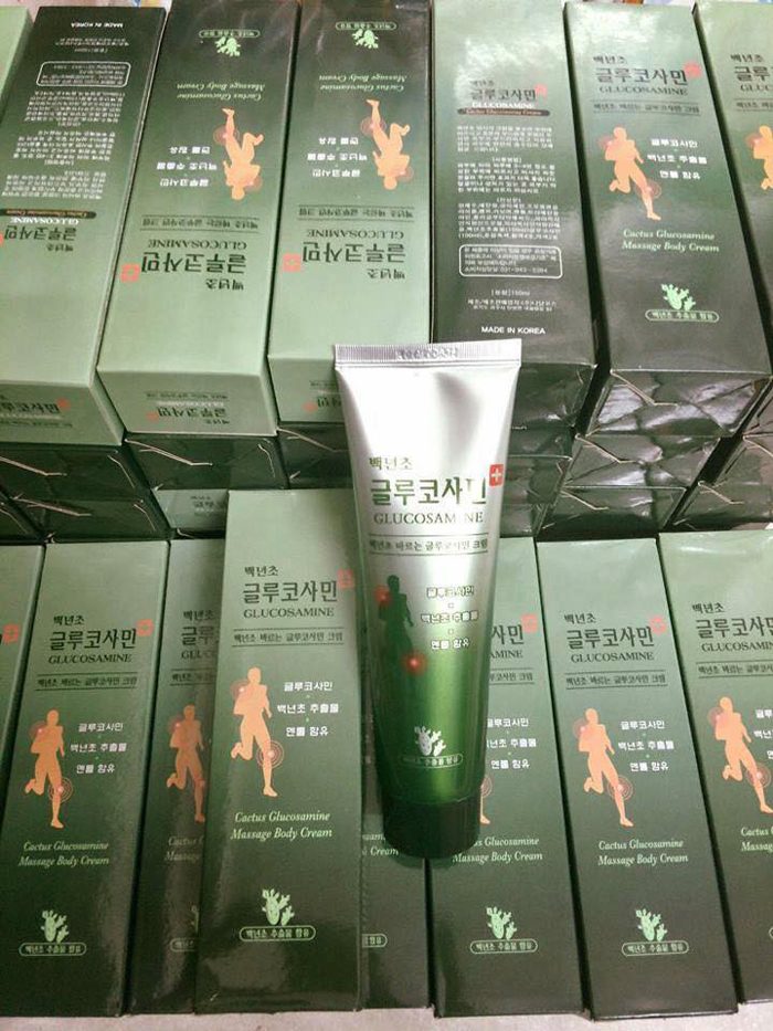 dau lanh cactus glucosamine massage body cream 2