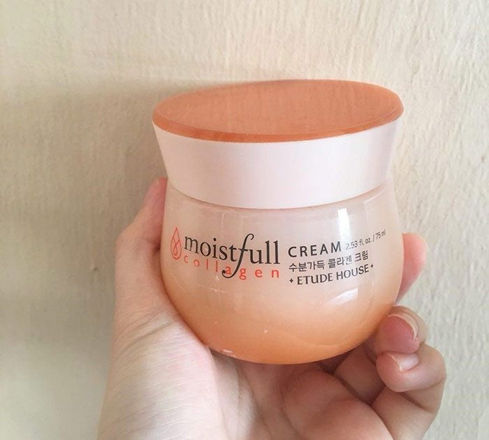 etude house moistfull collagen cream 9