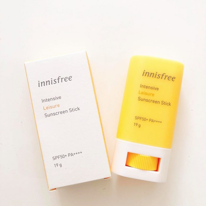 innisfree intensive leisure suncreen stick spf50 pa 3
