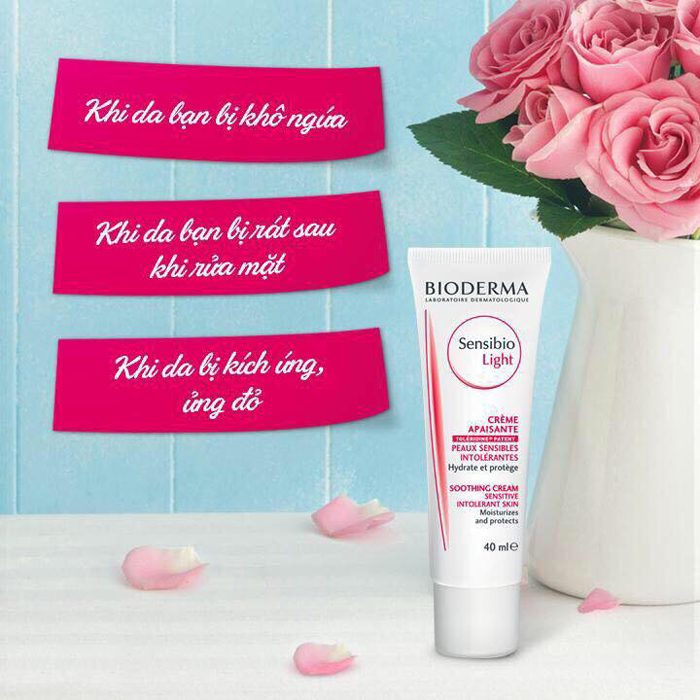 kem bioderma sensibio light 4