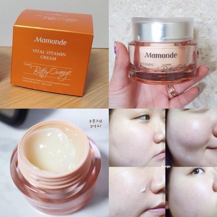 kem duong trang mamonde vital vitamin cream 50ml 6