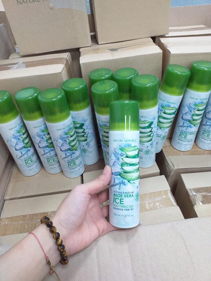 xit khoang aloe vera ice soothing gel 5