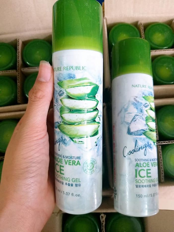 xit khoang aloe vera ice soothing gel 6