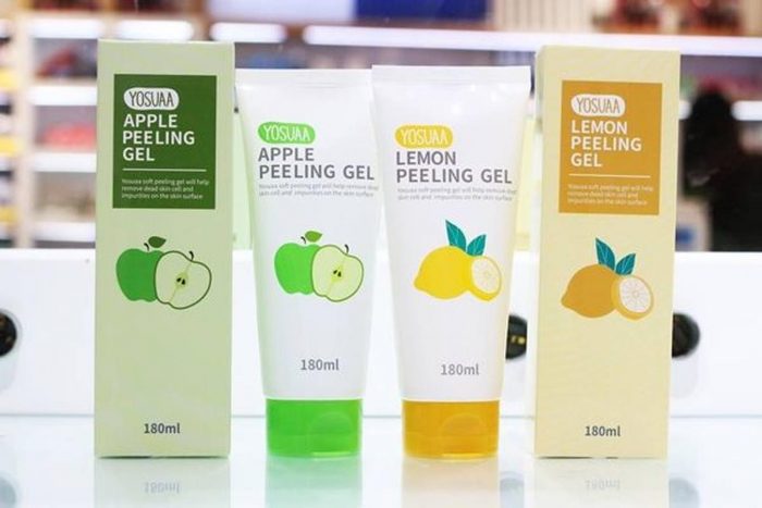 gel tay te bao chet lam sang da yosuaa lemon peeling gel 2