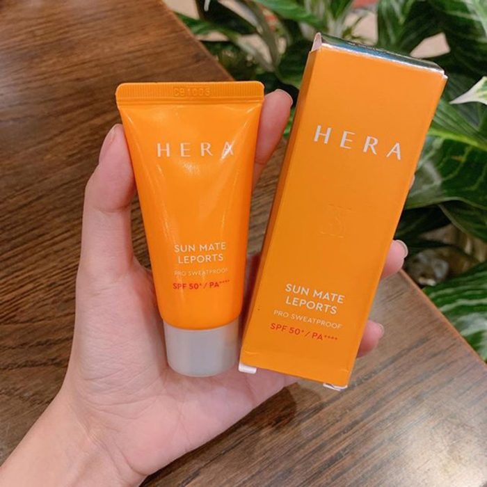 kem chong nang hera sun mate leports spf50 pa 6