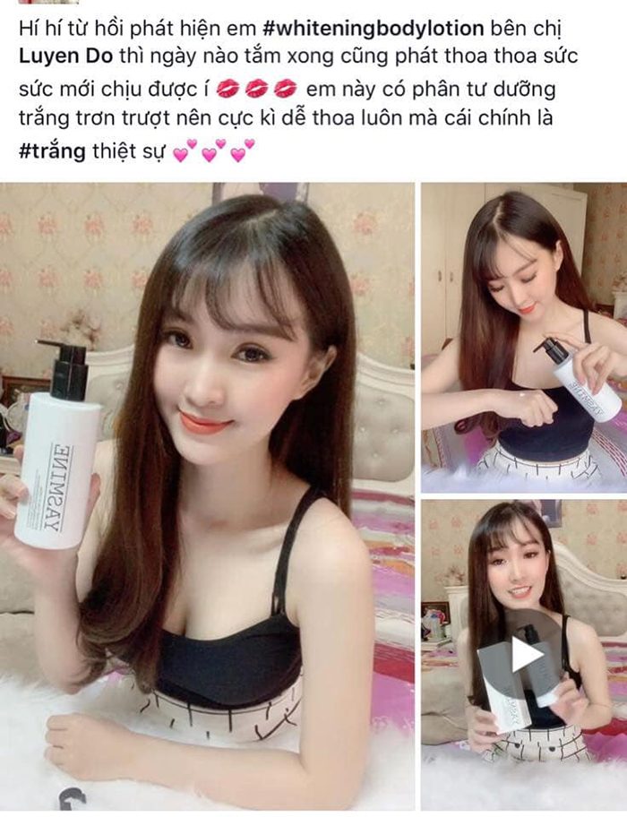 kem duong da yasmine body white tone up cream han quoc 4