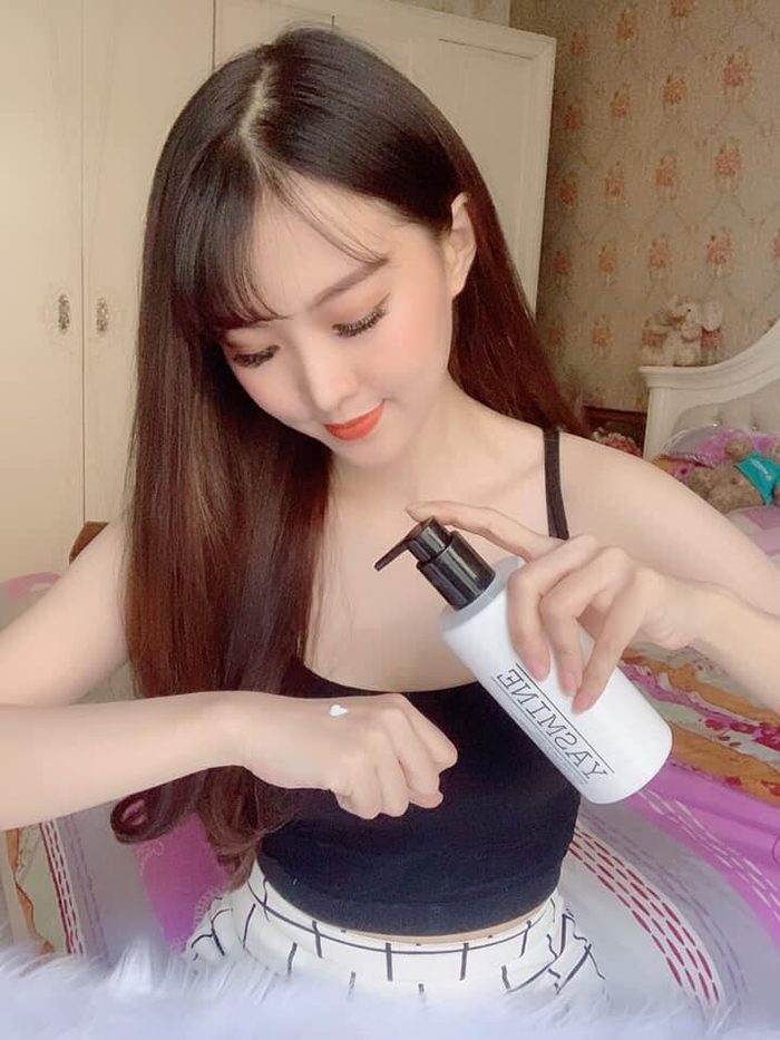 kem duong da yasmine body white tone up cream han quoc 7