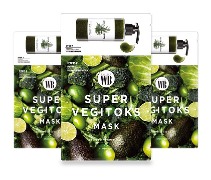mat na rau cu thai doc super vegitoks mask step 2 han quoc 3